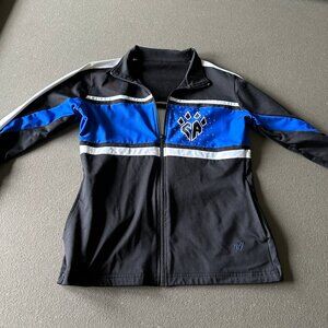 Small Women's Cheer Athletics Zip-Up Hoodie AND drawstring bag!